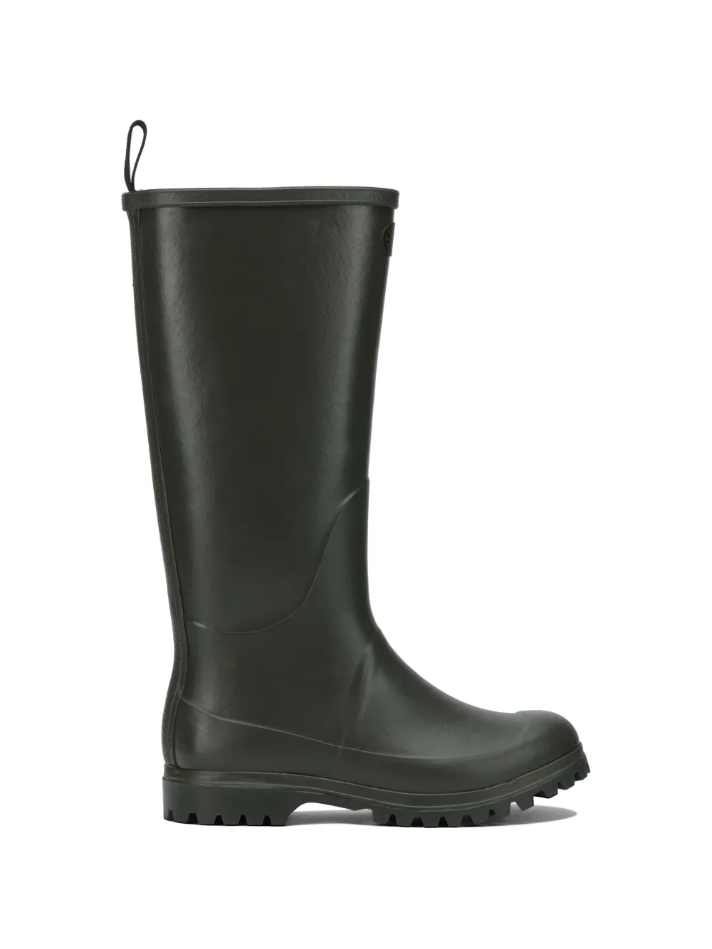 Superga Round-toe Rain Boots In Black