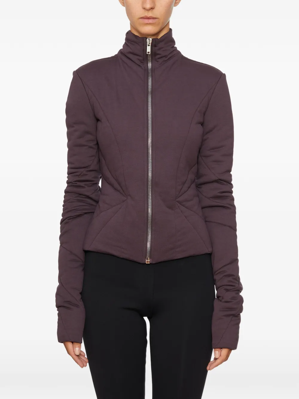 Rick Owens Lilies quilted jacket - Viola
