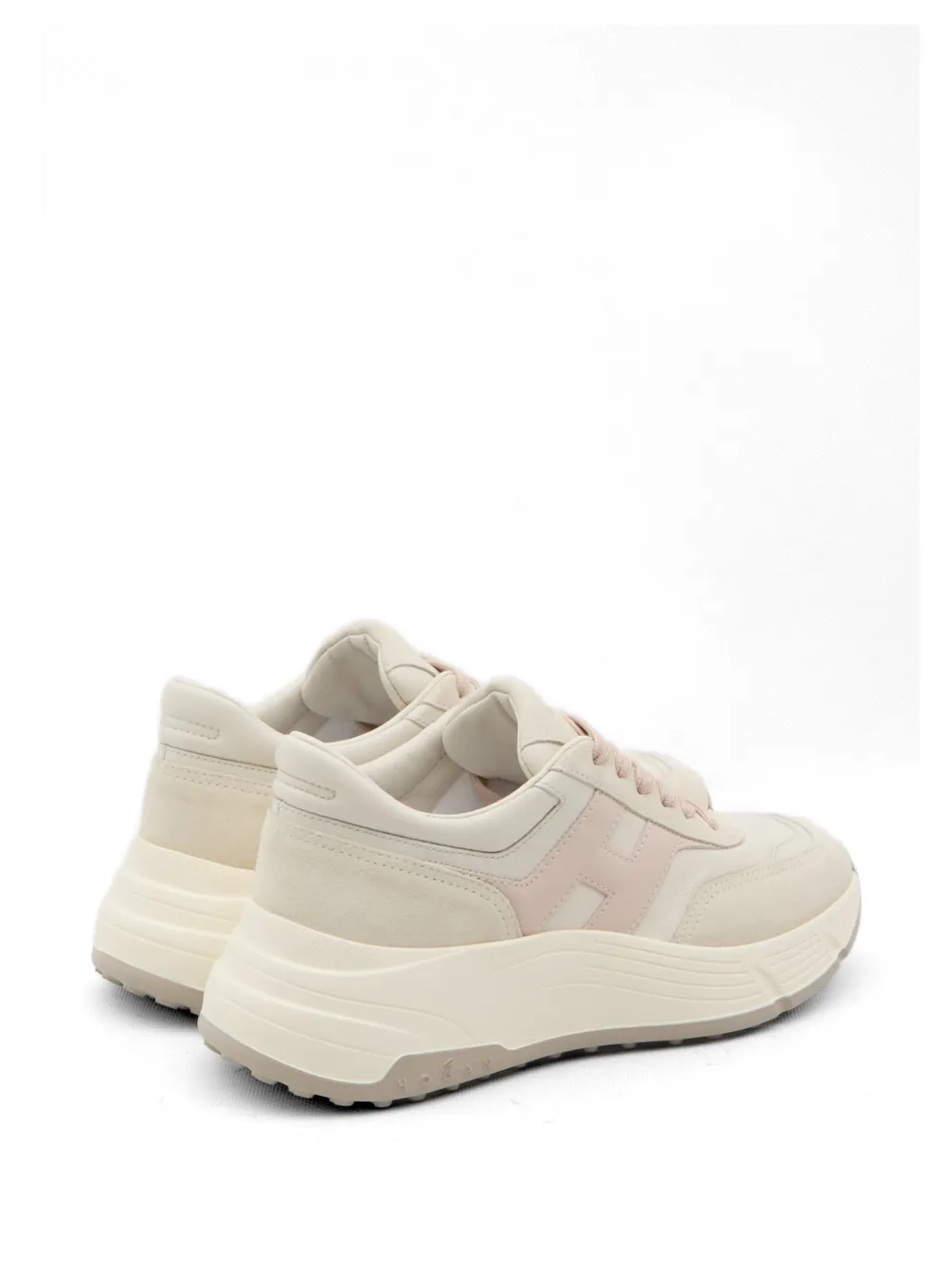 Hogan Hi-Fi logo sneakers Beige