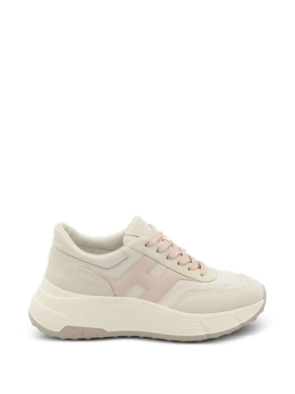 Hogan Hi-Fi logo sneakers Beige