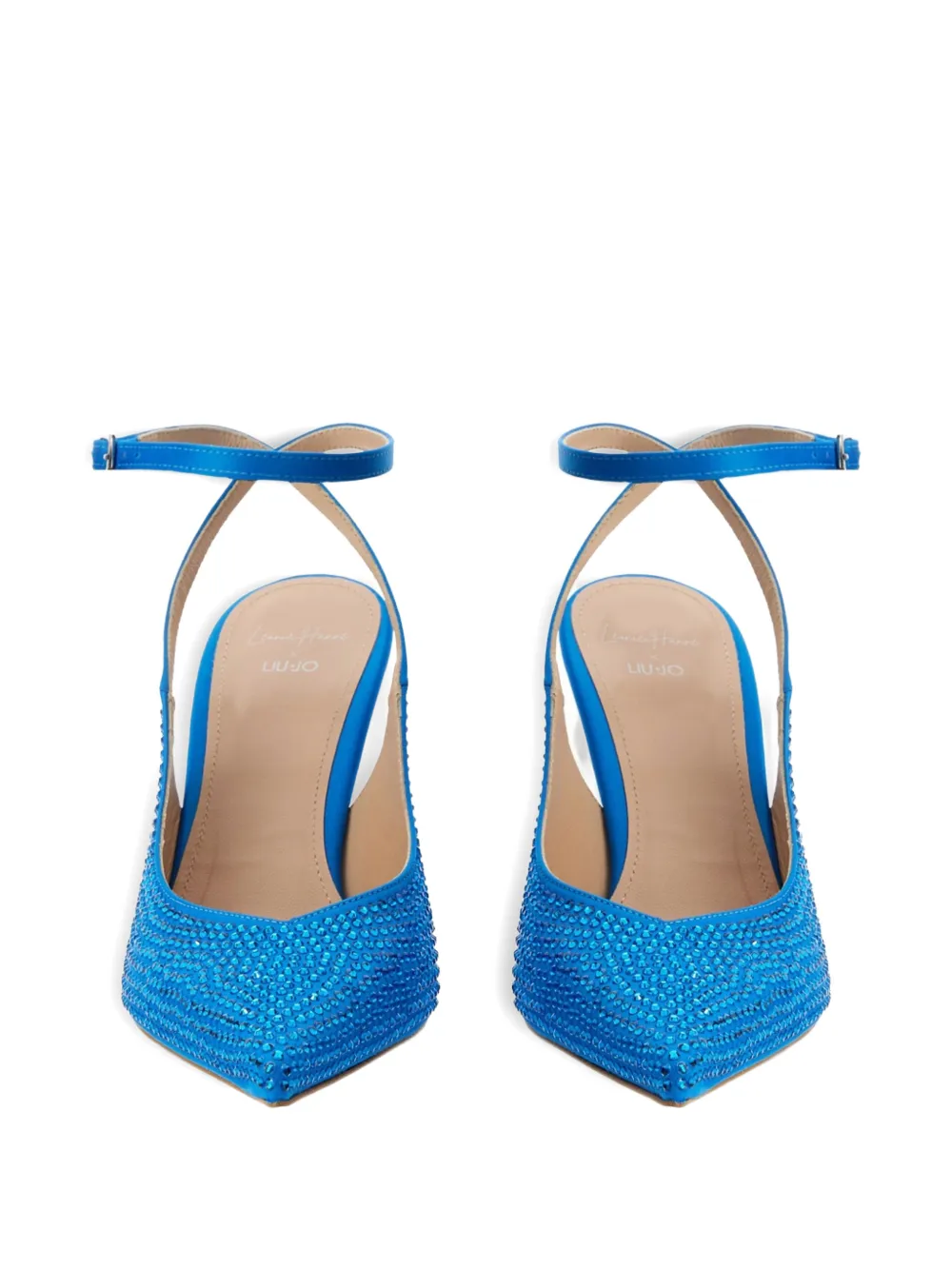 LIU JO x Leonie Hanne pointed pumps Blauw