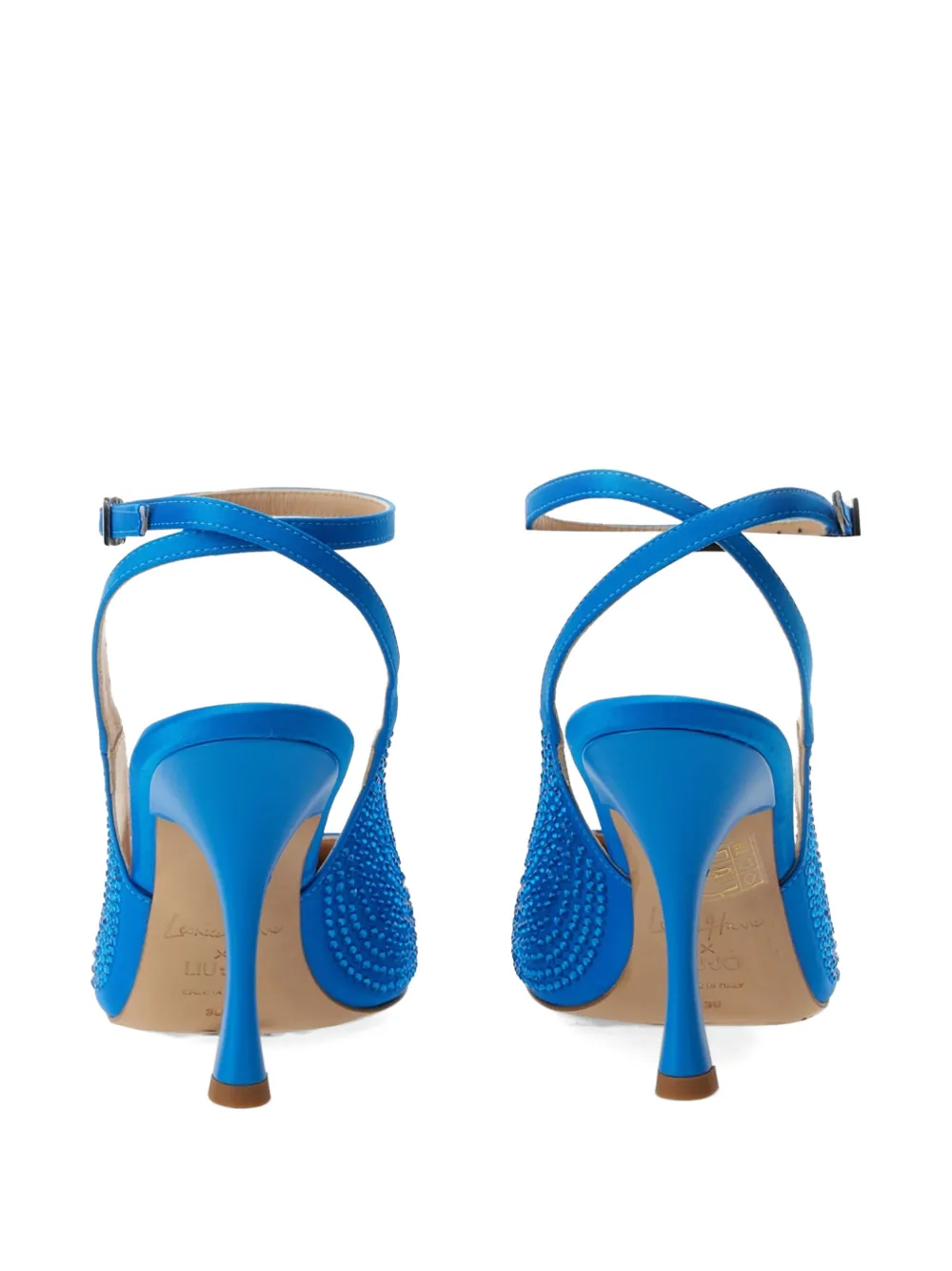 LIU JO x Leonie Hanne pointed pumps Blauw