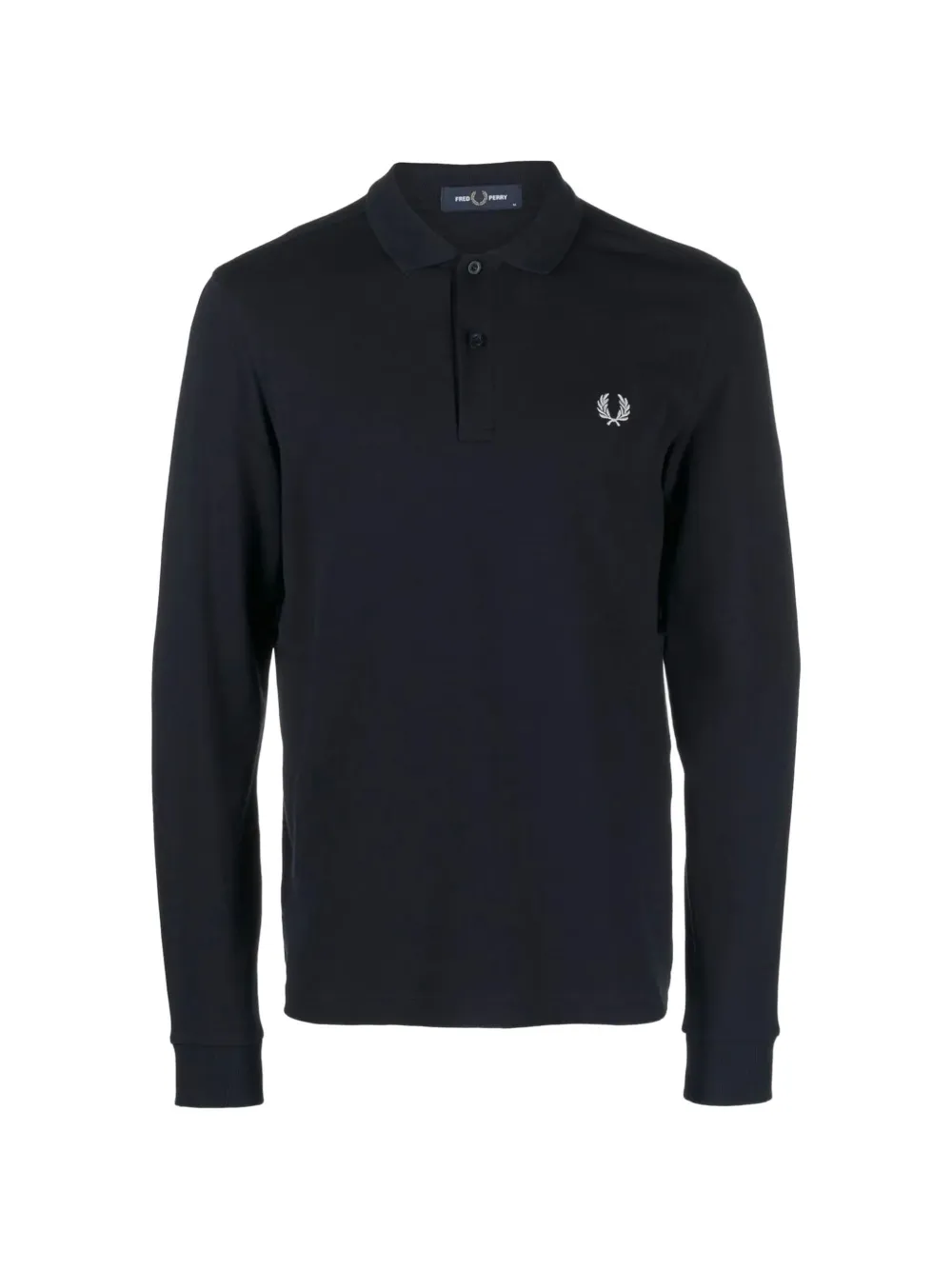Fred Perry long sleeve polo shirt - Blu