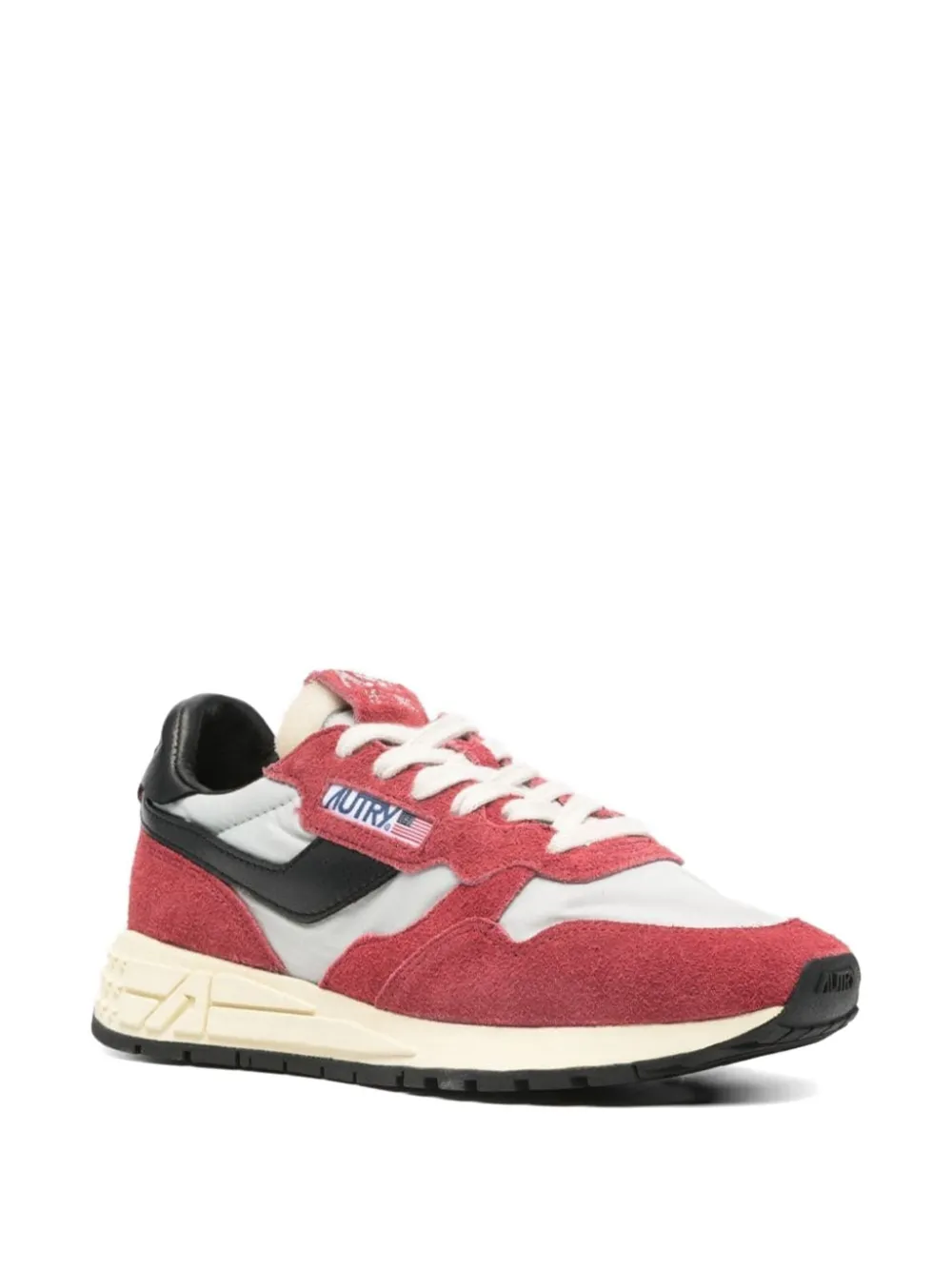 Autry Reelwind suède sneakers Rood