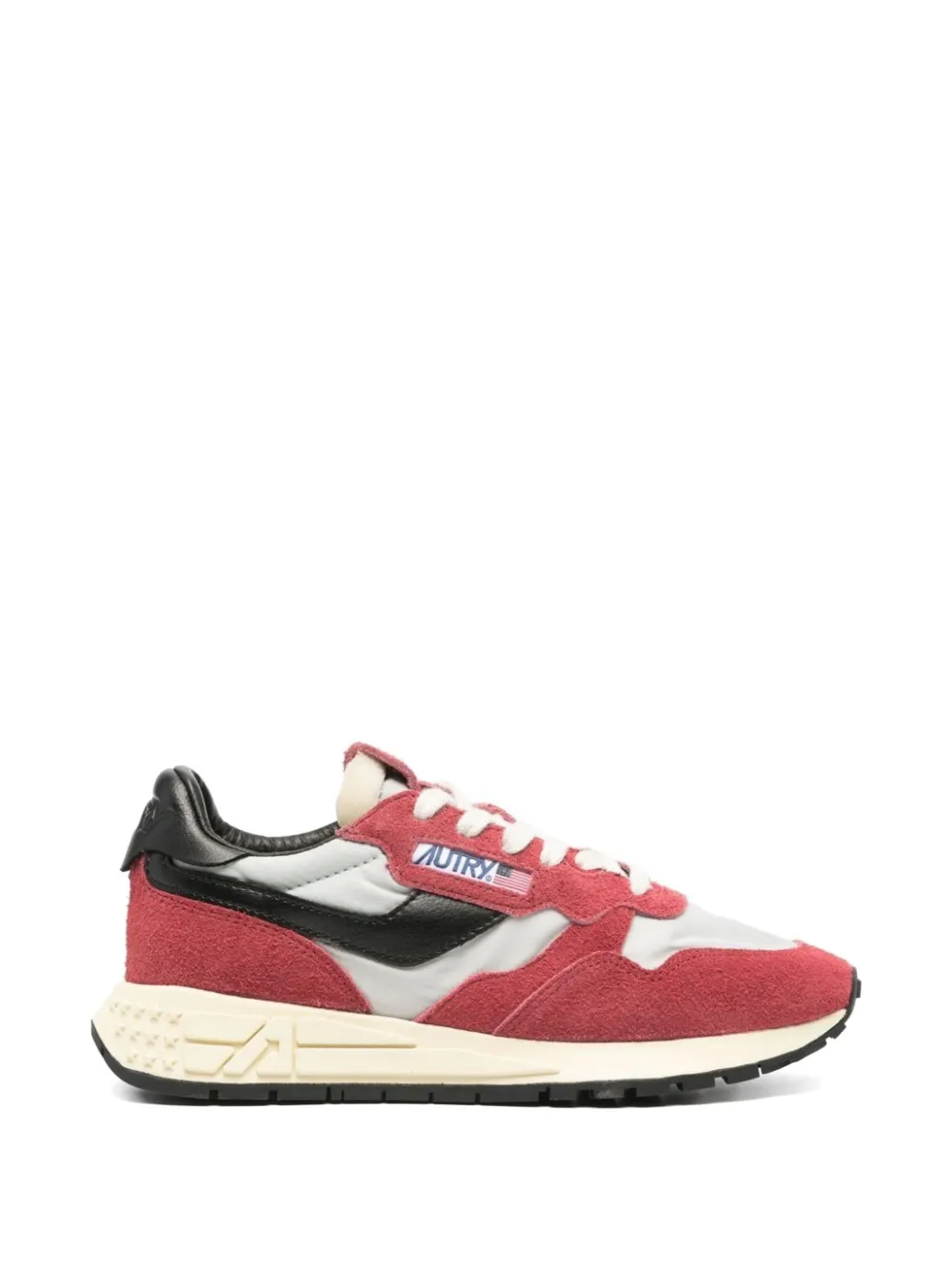 Autry Reelwind suède sneakers Rood