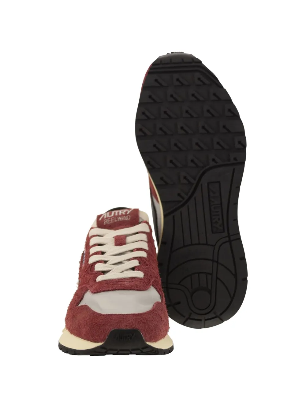 Autry Reelwind suède sneakers Rood
