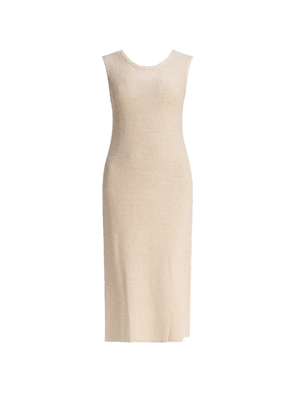 SANDBEIGE knitted midi dress - Neutrals
