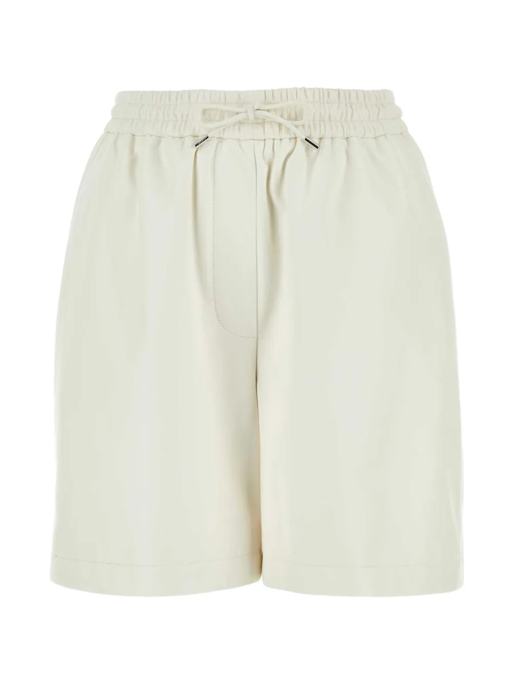 LOEWE drawstring leather shorts - Neutrals