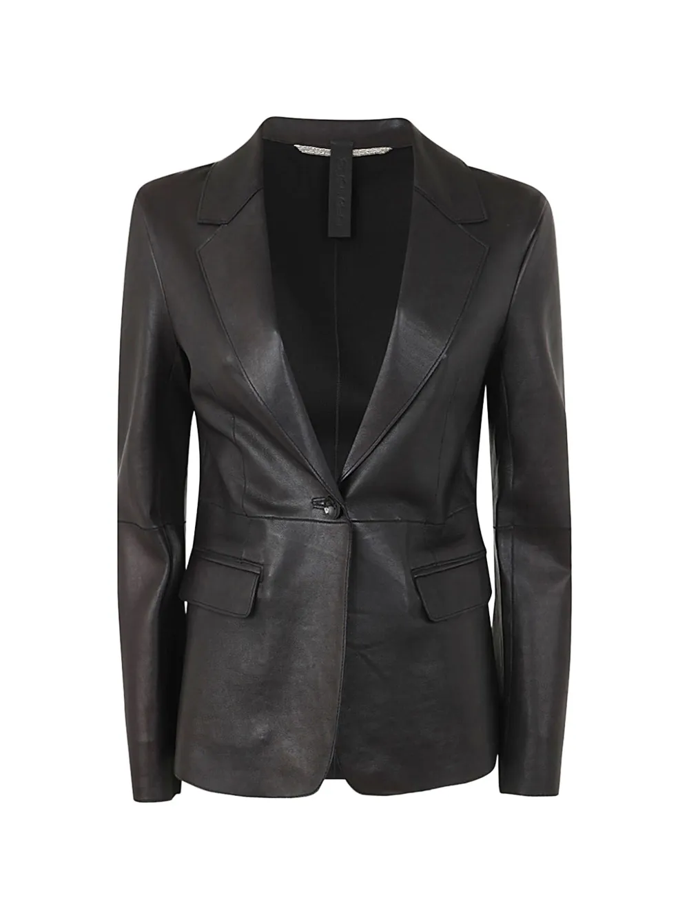 The Jackie Leathers Lucy leather blazer - Schwarz