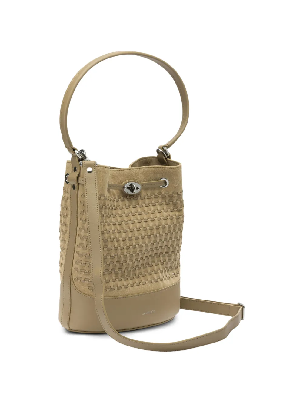 Zanellato Kleine Mondà bucket-tas Beige