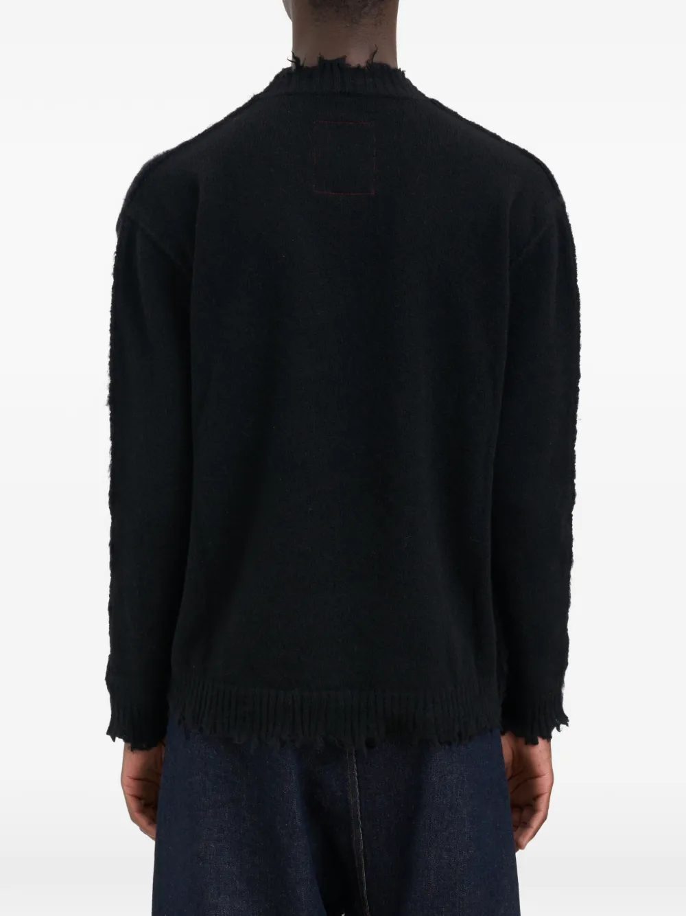 Uma Wang Trui met ronde hals Blauw