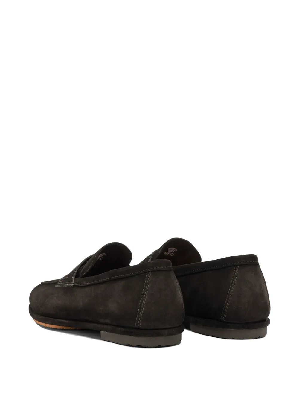 Santoni leather loafers Bruin