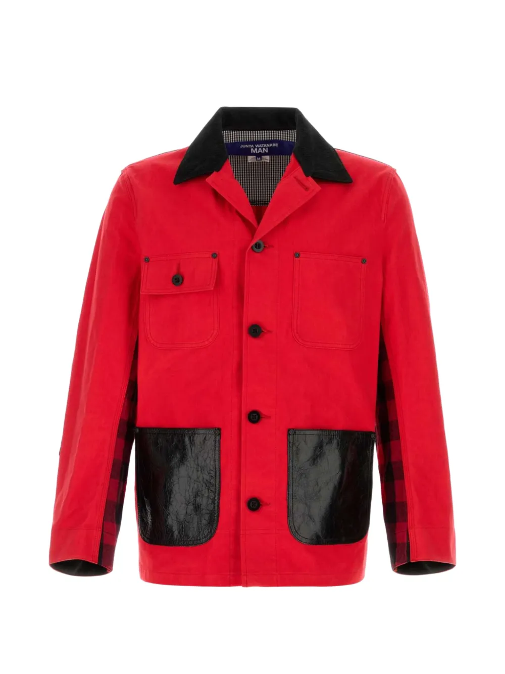 Junya Watanabe patch jacket - Rosso