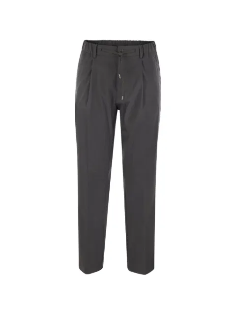 Herno drawstring-fastening trousers