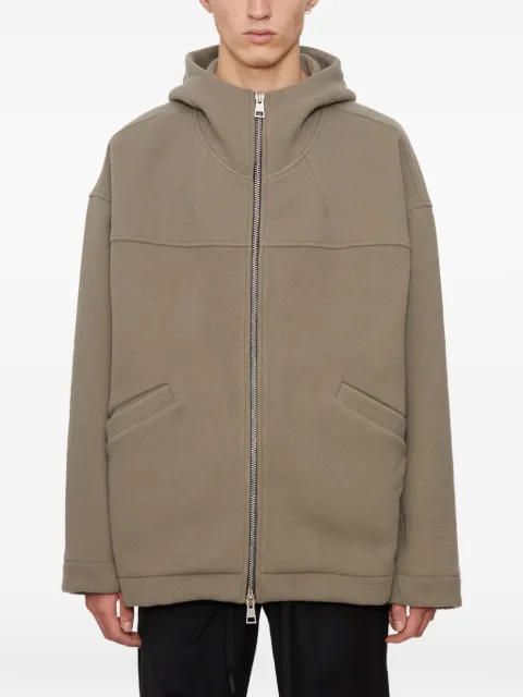 Andrea Ya'aqov hooded oversized jacket
