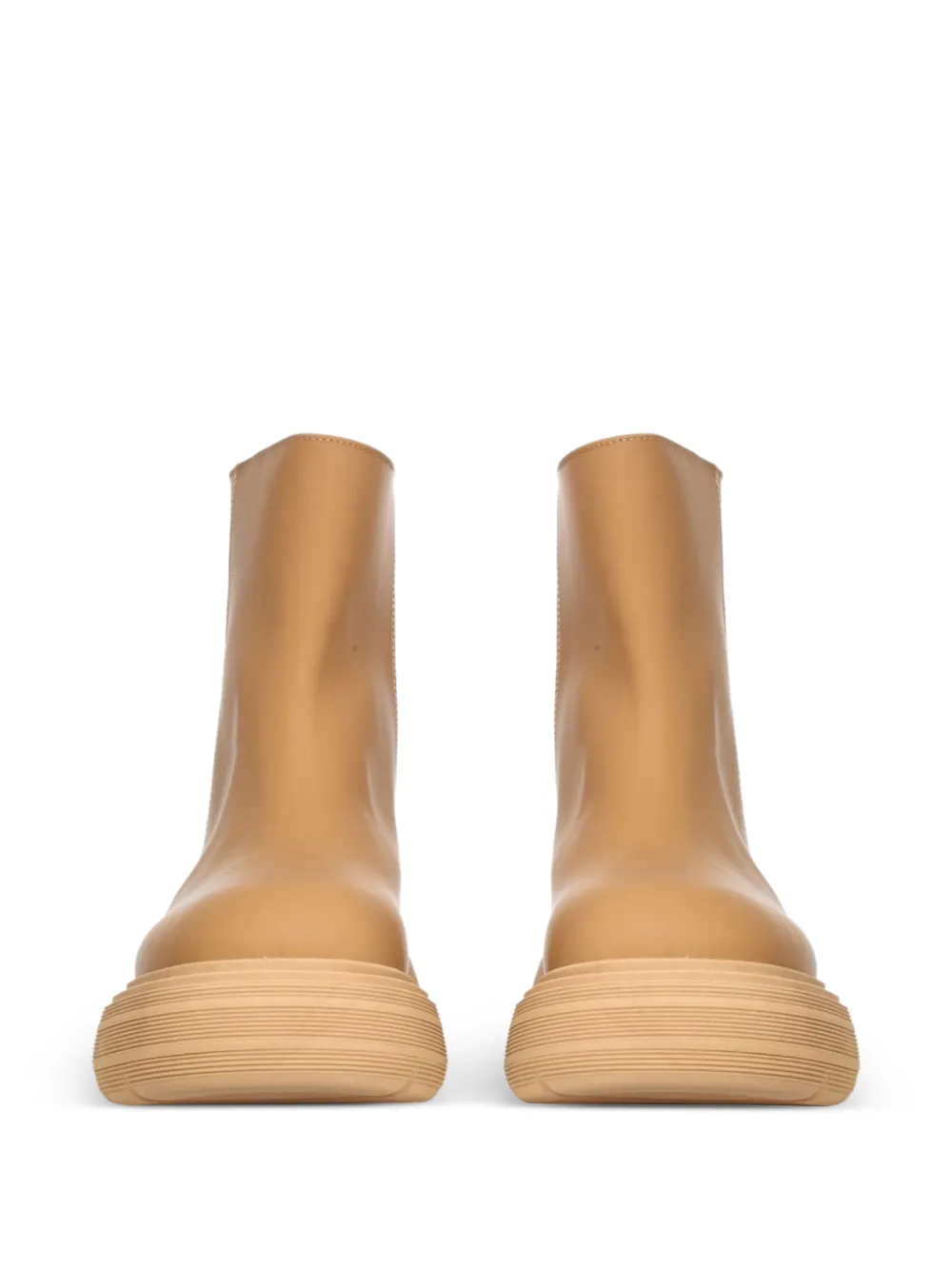 GIABORGHINI Marte platform boots Beige