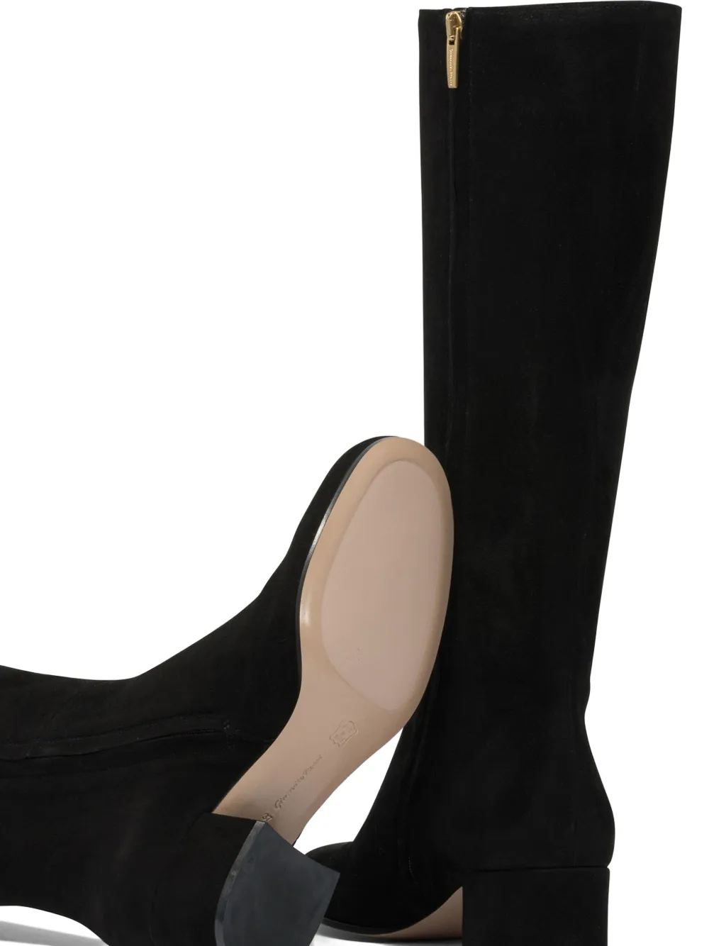 Gianvito Rossi Joelle zip boots Zwart