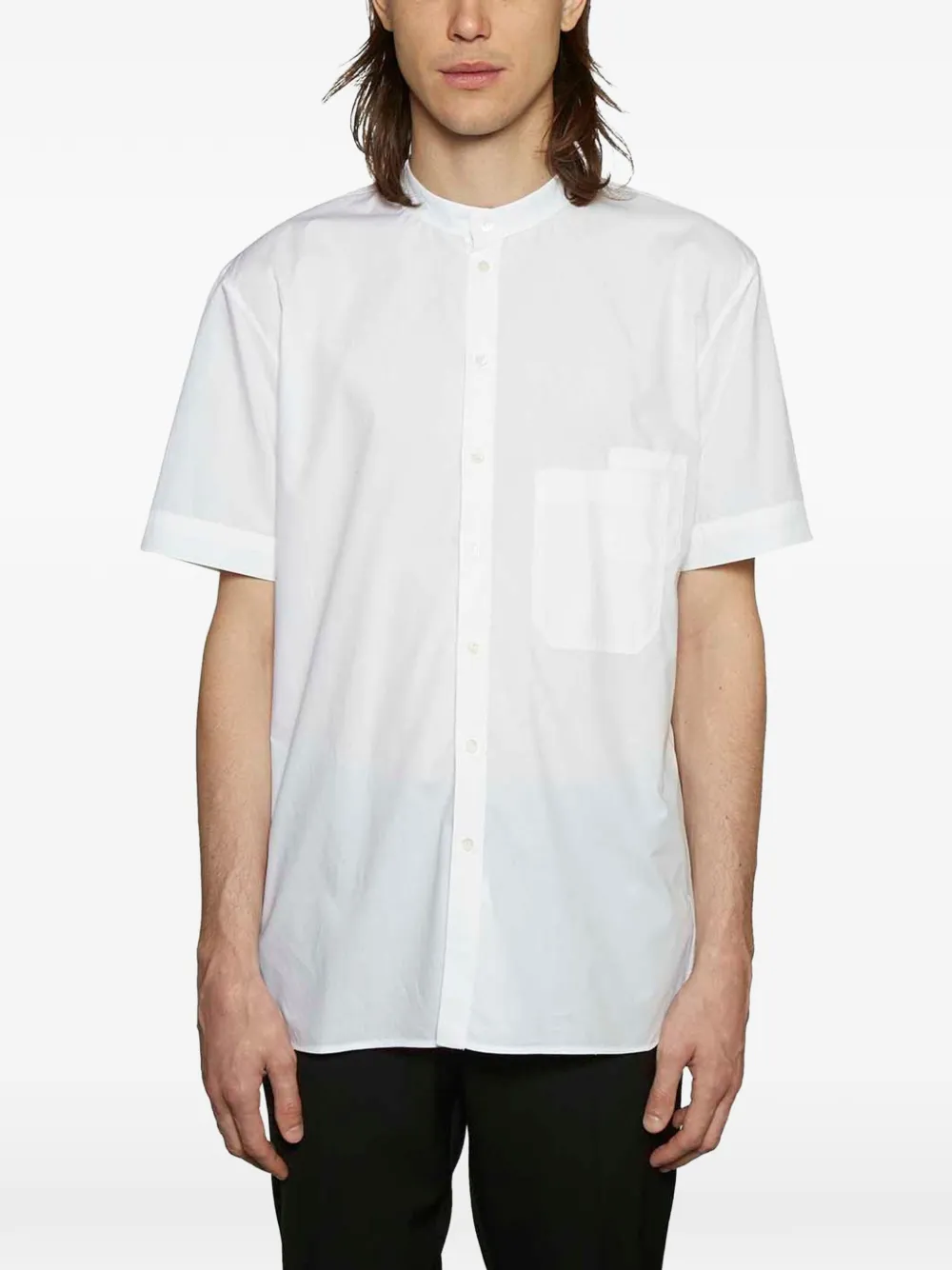 Isabel Benenato short-sleeves shirt - Bianco