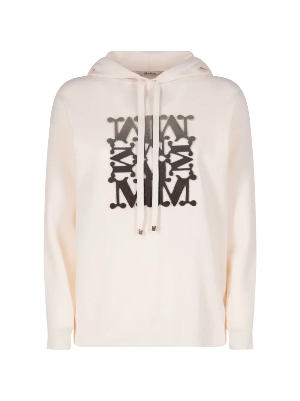 Max Mara graphic hoodie - Toni neutri
