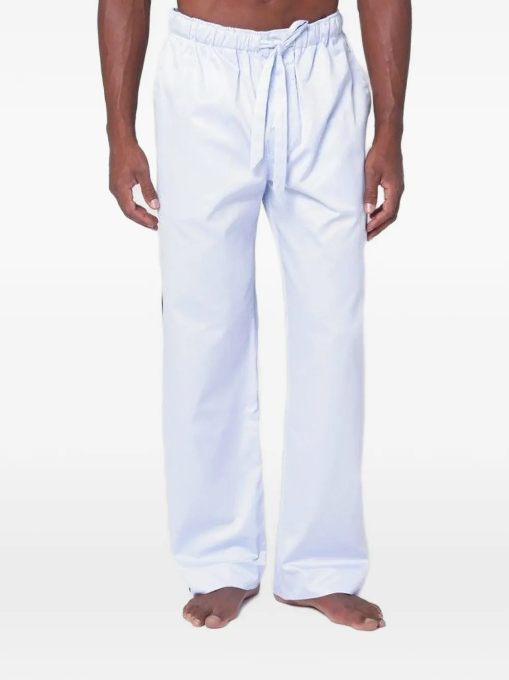 TEKLA drawstring pyjama trousers - Blau