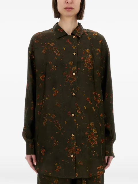 Uma Wang Tyesha floral-print shirt