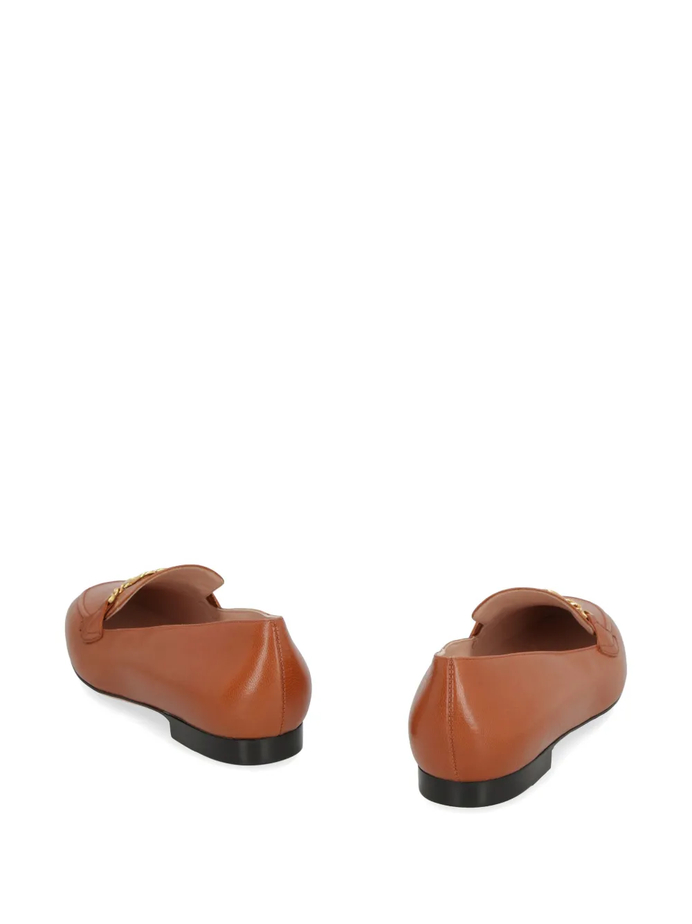 Bally Daily Emblem leren loafers Bruin