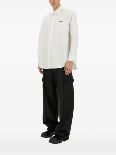 Off-White chest-pocket shirt