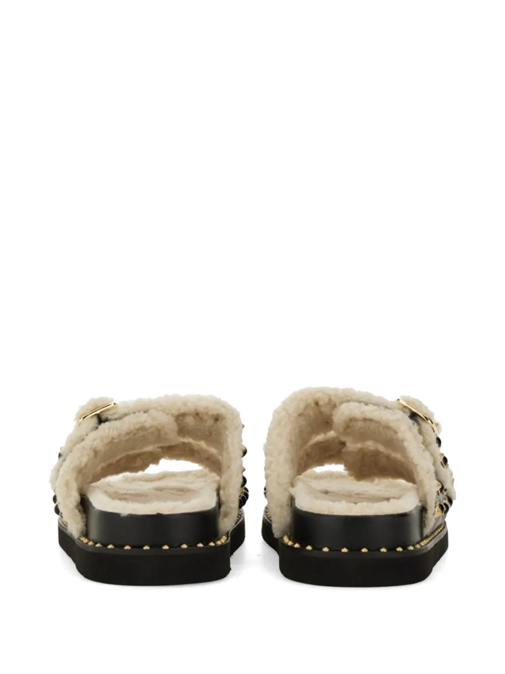 Ash Utah sandalen met studs Beige