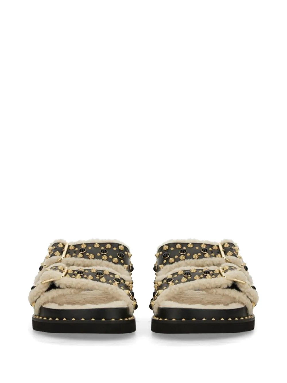 Ash Utah sandalen met studs Beige