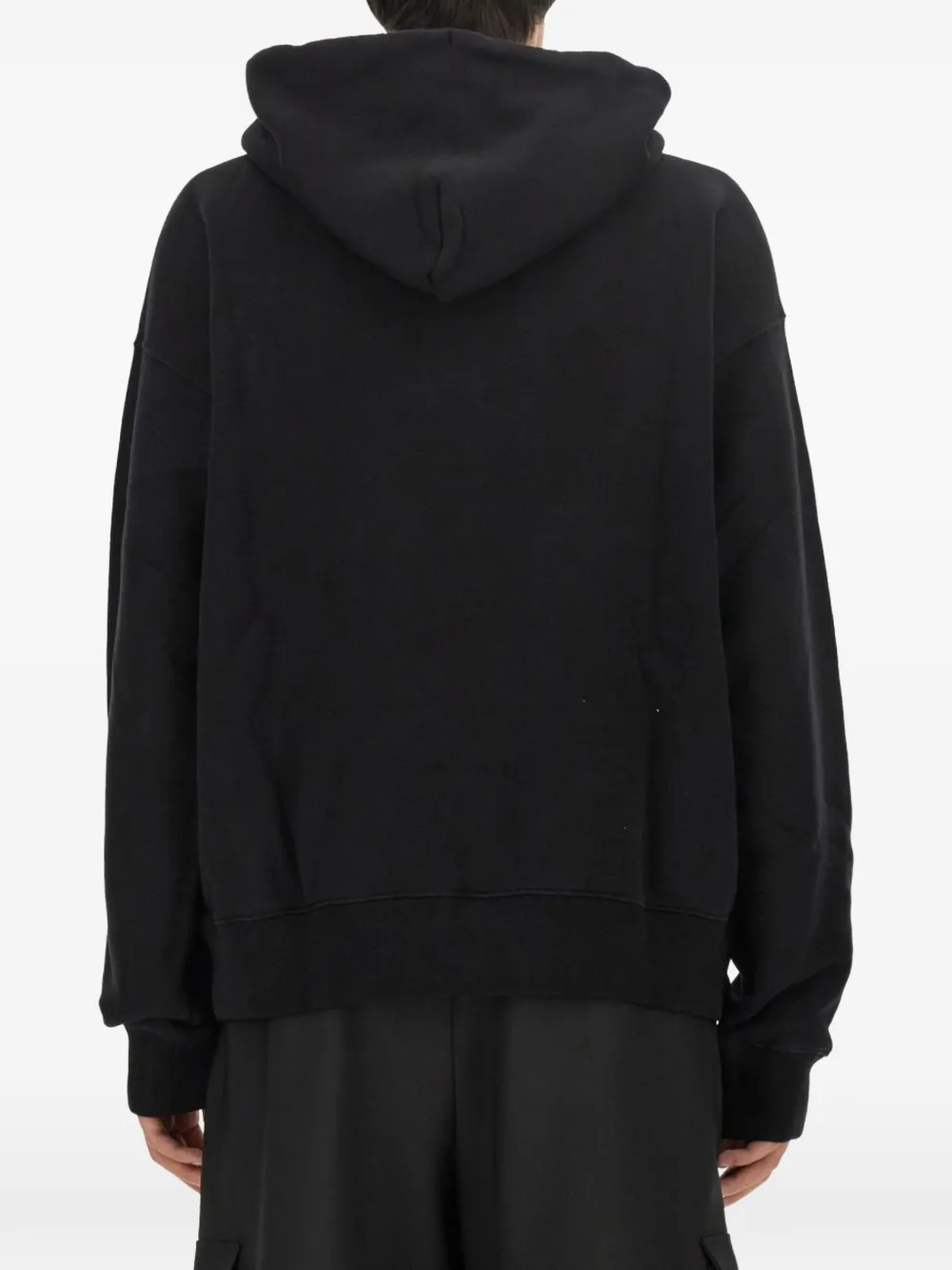 Off-White Hoodie met logoprint Zwart