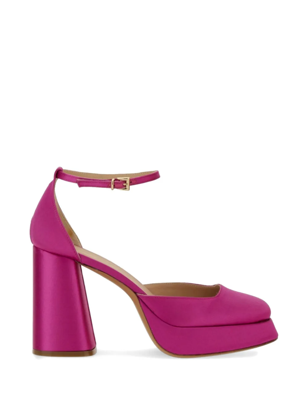 Roberto Festa Nicla neckline platform pumps Roze