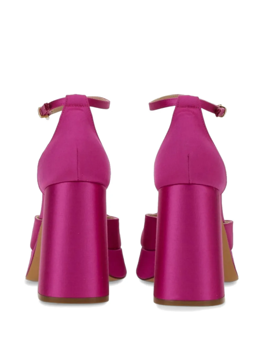 Roberto Festa Nicla neckline platform pumps Roze