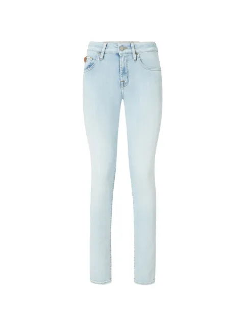 Jacob Cohën logo-patch skinny jeans