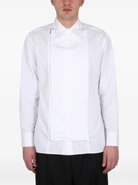 Jil Sander chemise à détail de zip