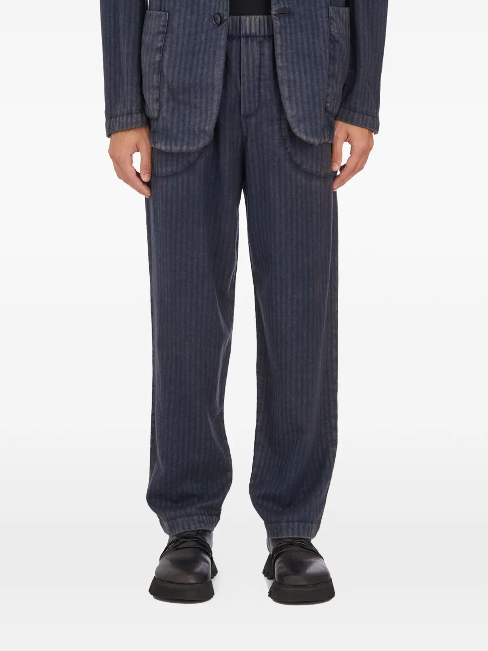 Barena Bioto striped trousers - Blau