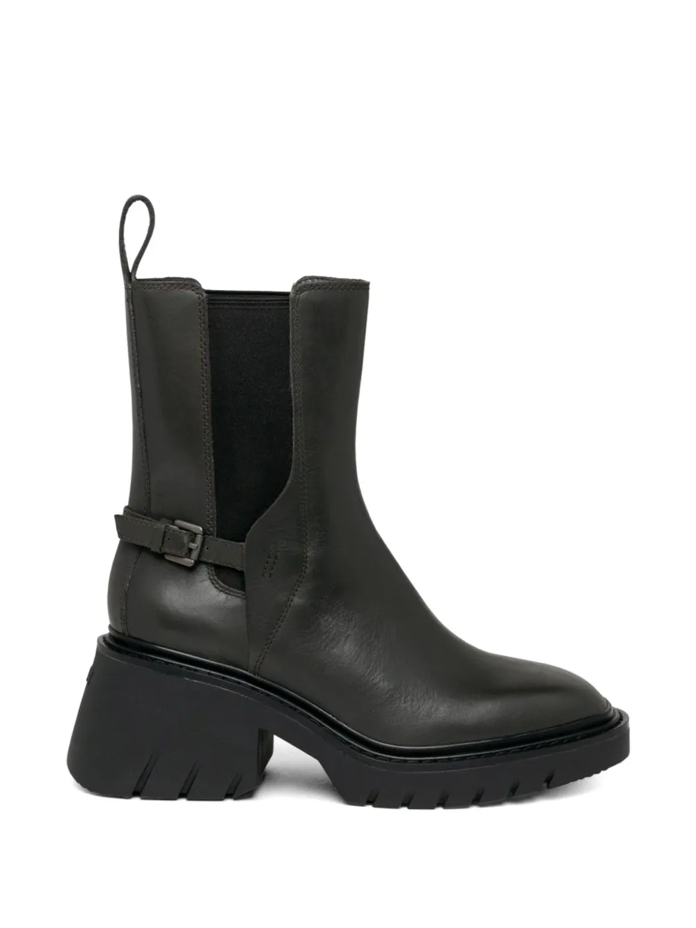 Ash buckle strap boots - Nero