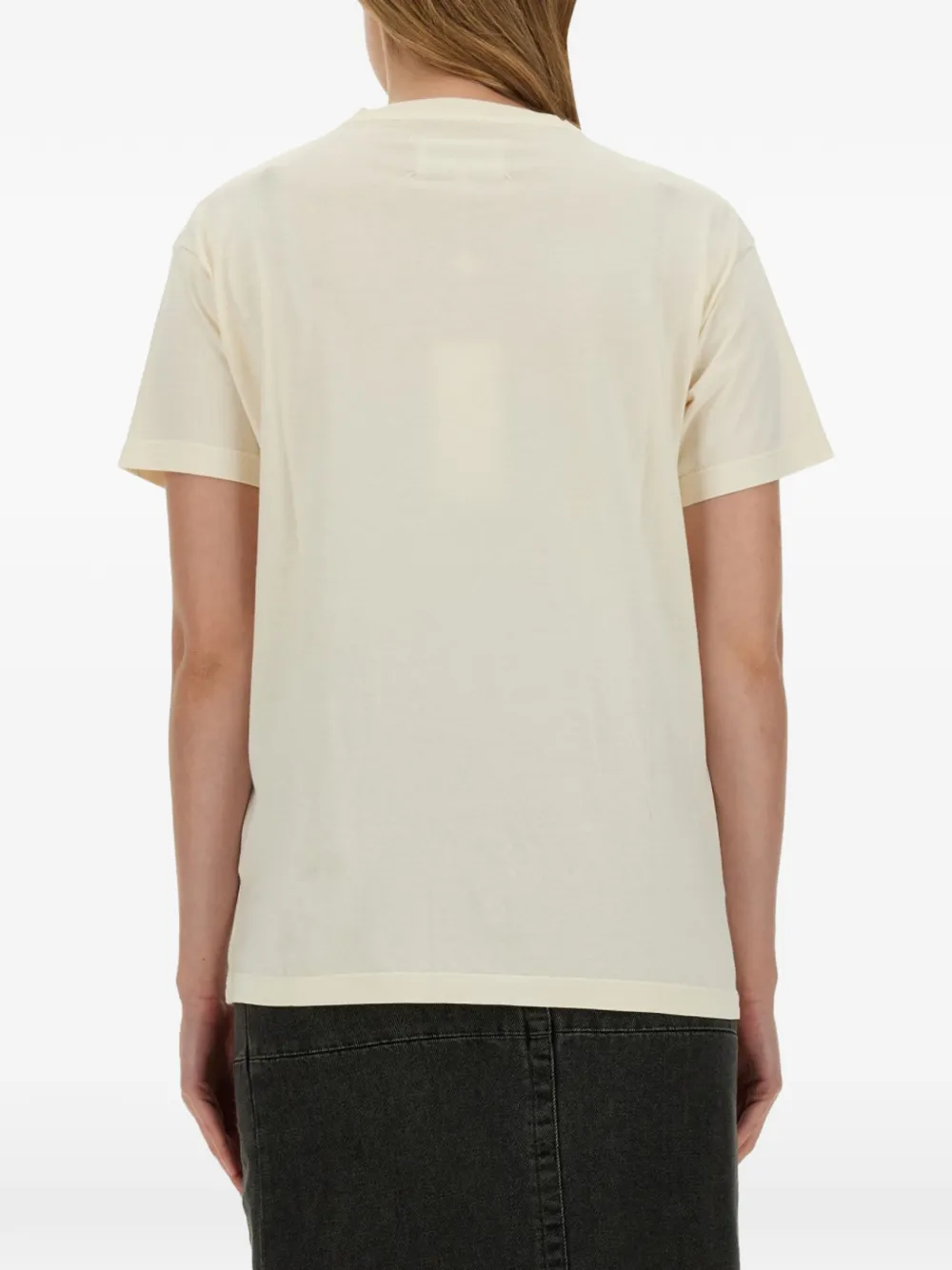 Maison Margiela T-shirt met ronde hals Beige
