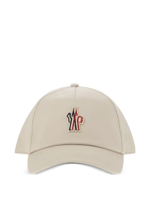 Moncler Grenoble logo-patch baseball cap