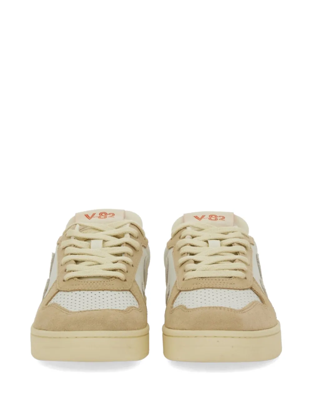 VEJA V-82 Aegean perforated sneakers Beige