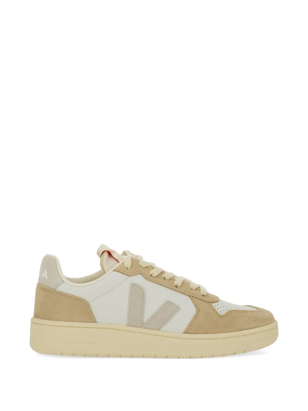 VEJA V-82 Aegean perforated sneakers Beige