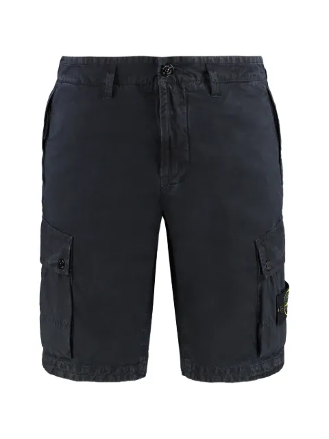 Stone Island Compass-patch cargo shorts