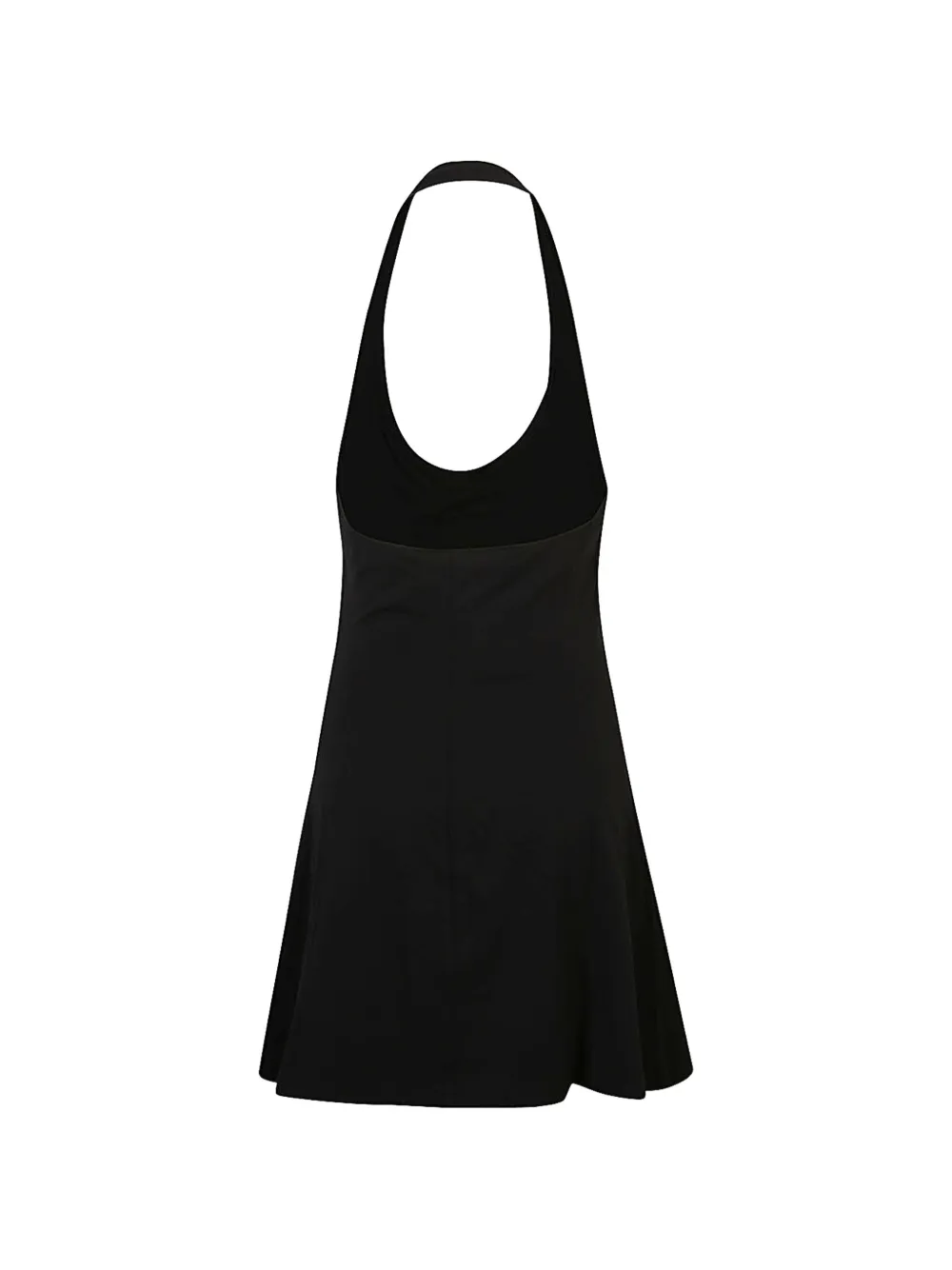 Juicy Couture Mini-jurk met halternek en logo Zwart