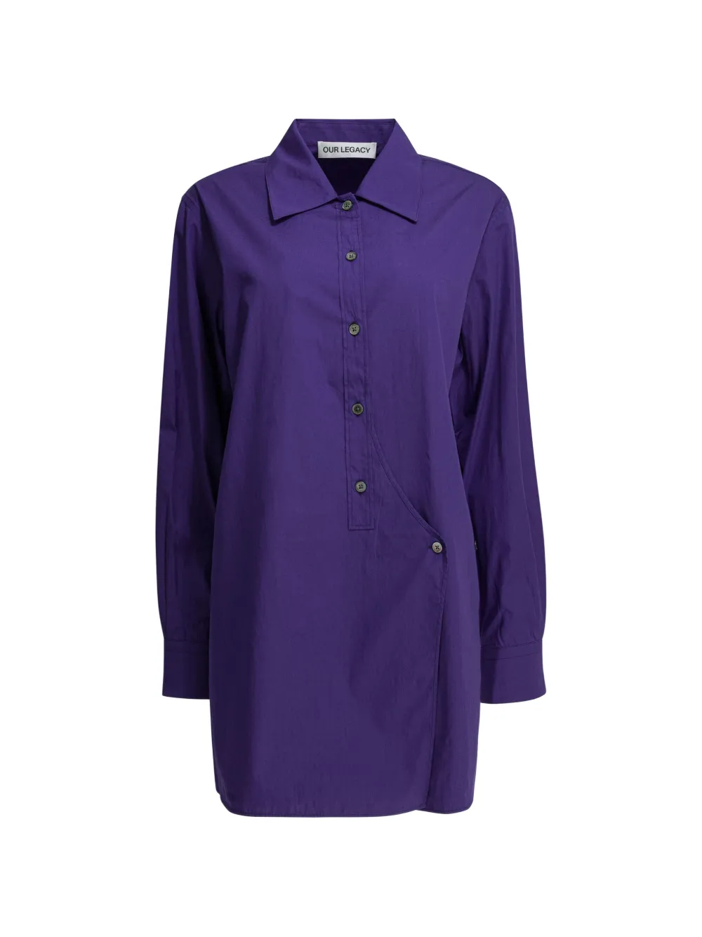 OUR LEGACY button blouse - Blu