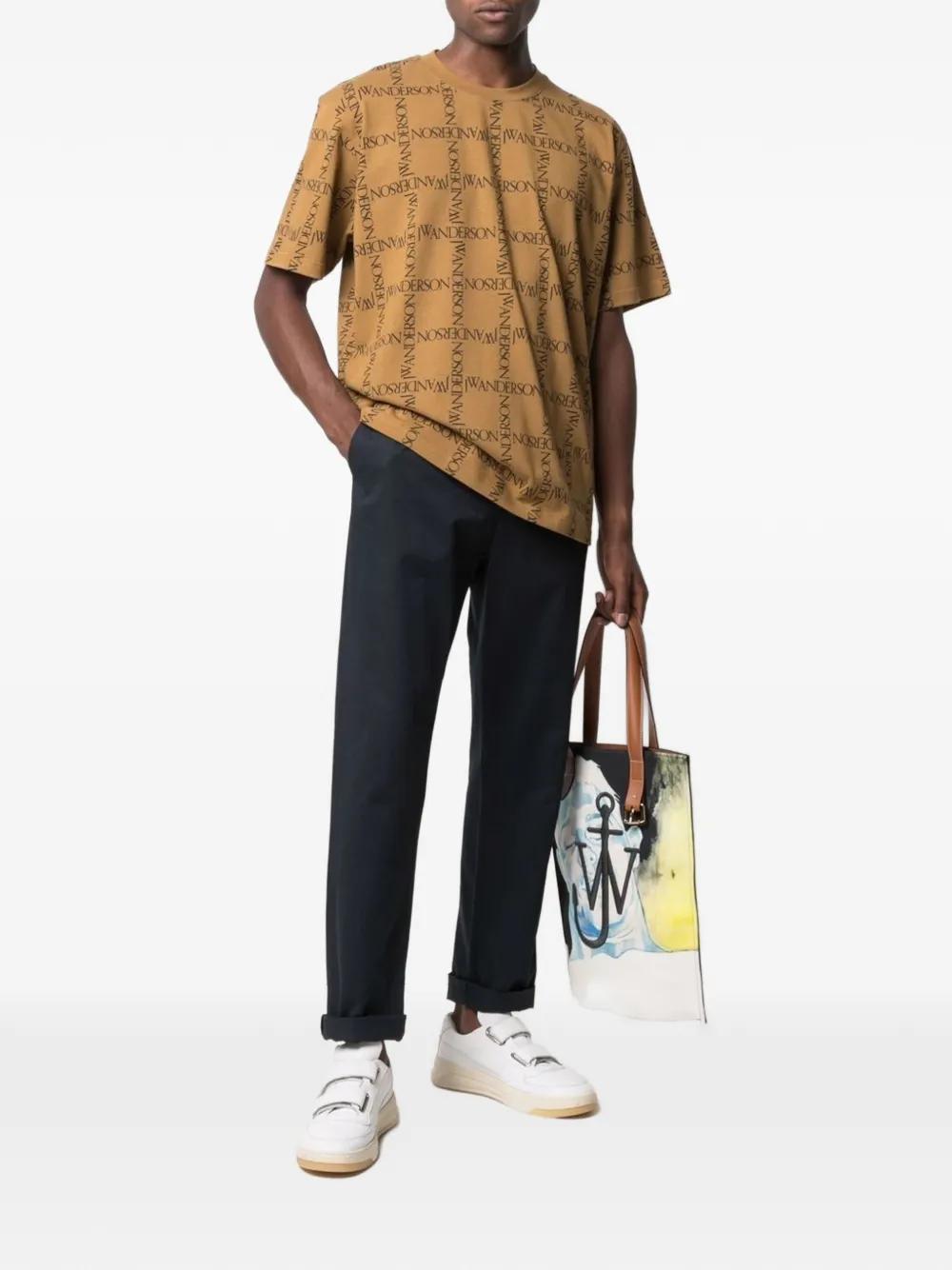 JW Anderson Oversized T-shirt Bruin