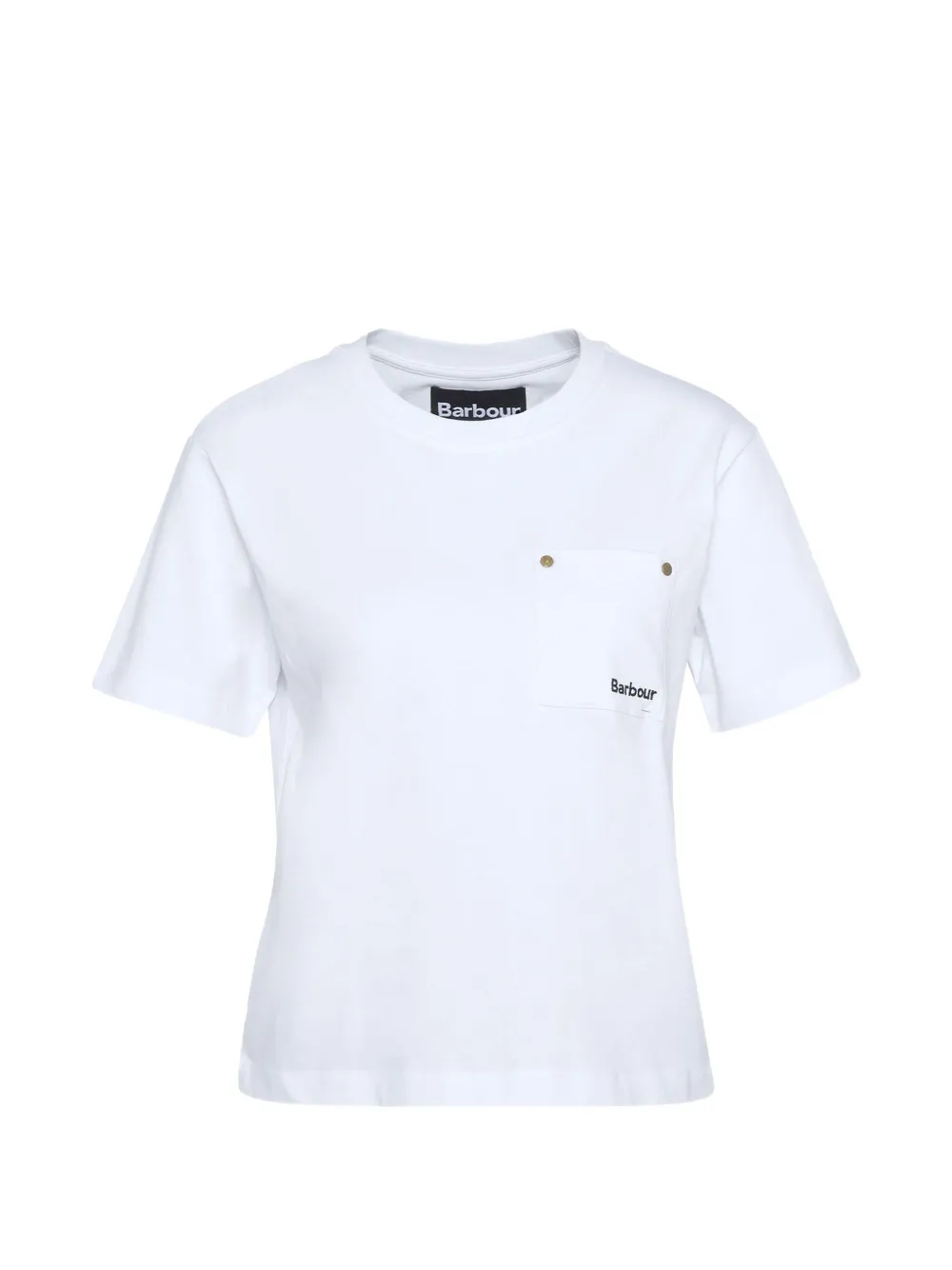 Barbour logo T-shirt - Bianco