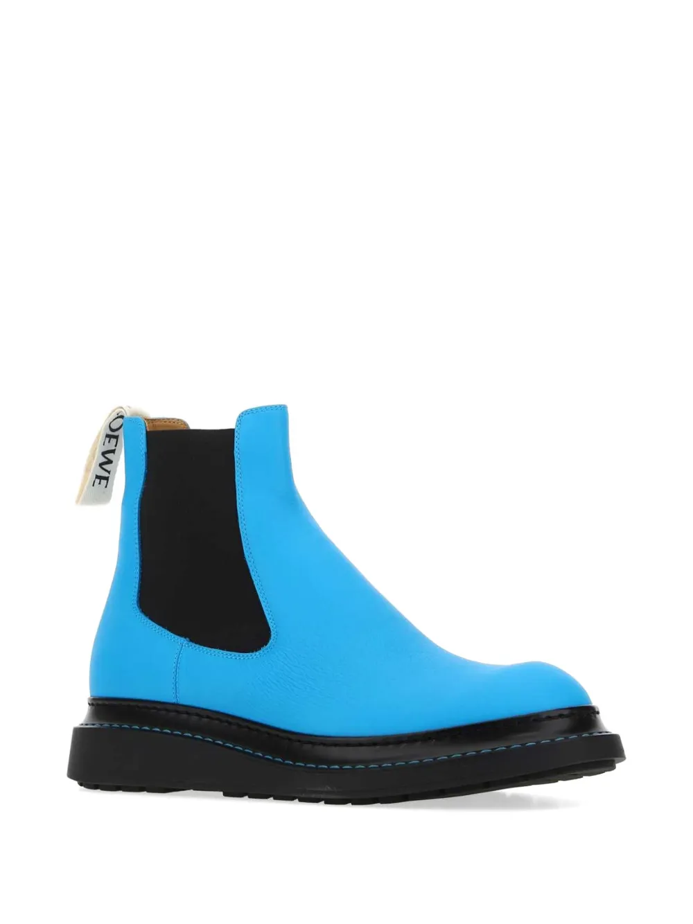 LOEWE leather chelsea boots Blauw