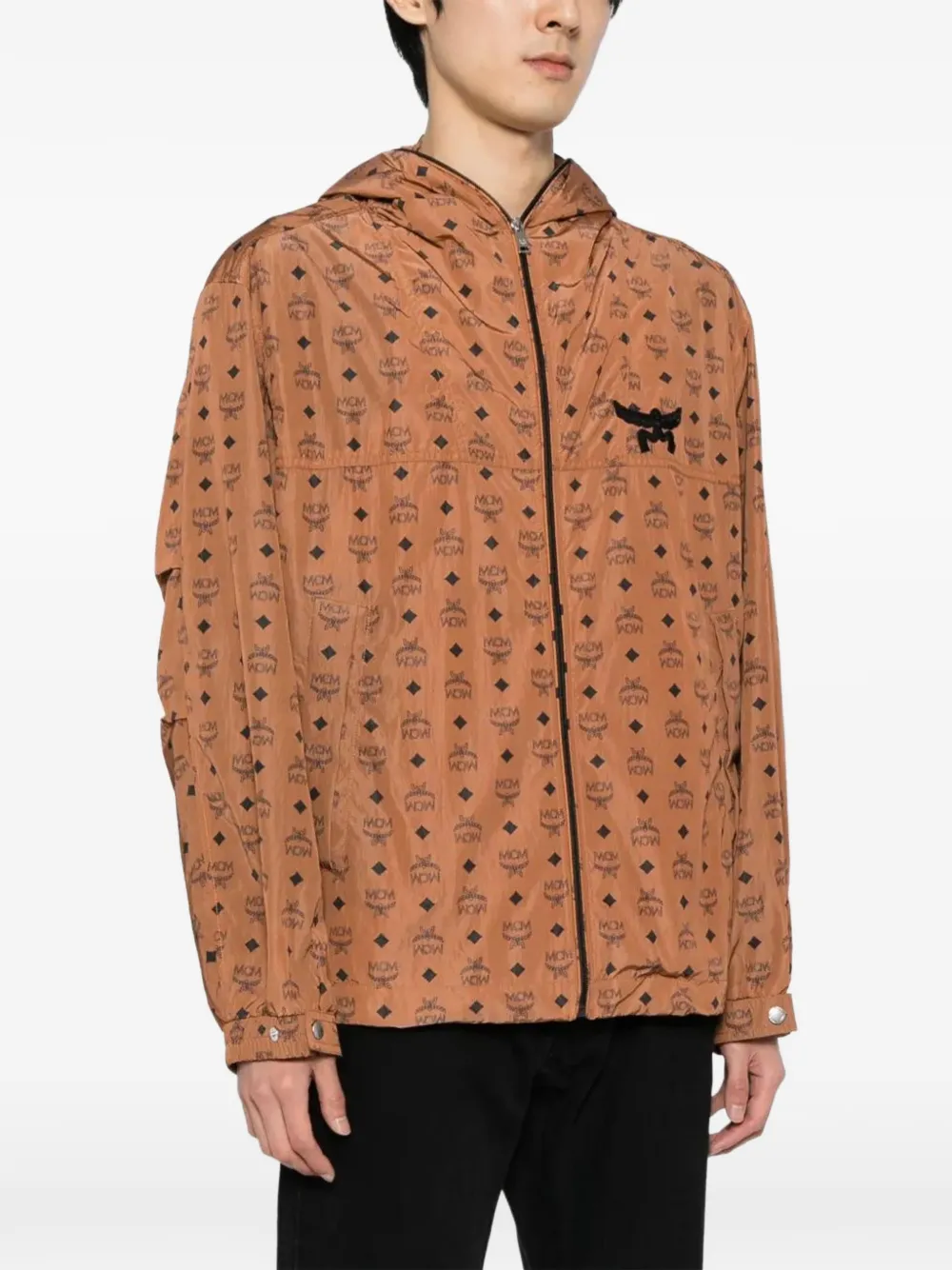 MCM Visetos jack met capuchon Bruin