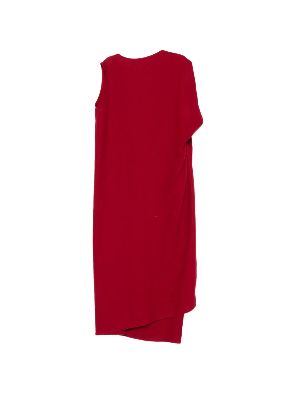 Dusan Mouwloze maxi-jurk Rood