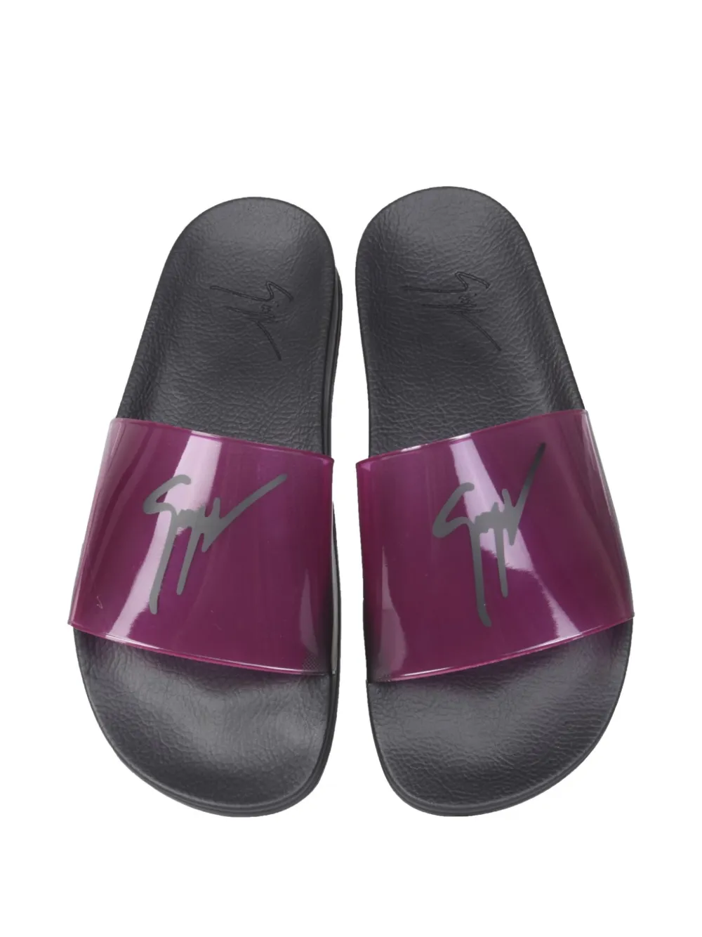 Giuseppe Zanotti logo-detail slides Roze