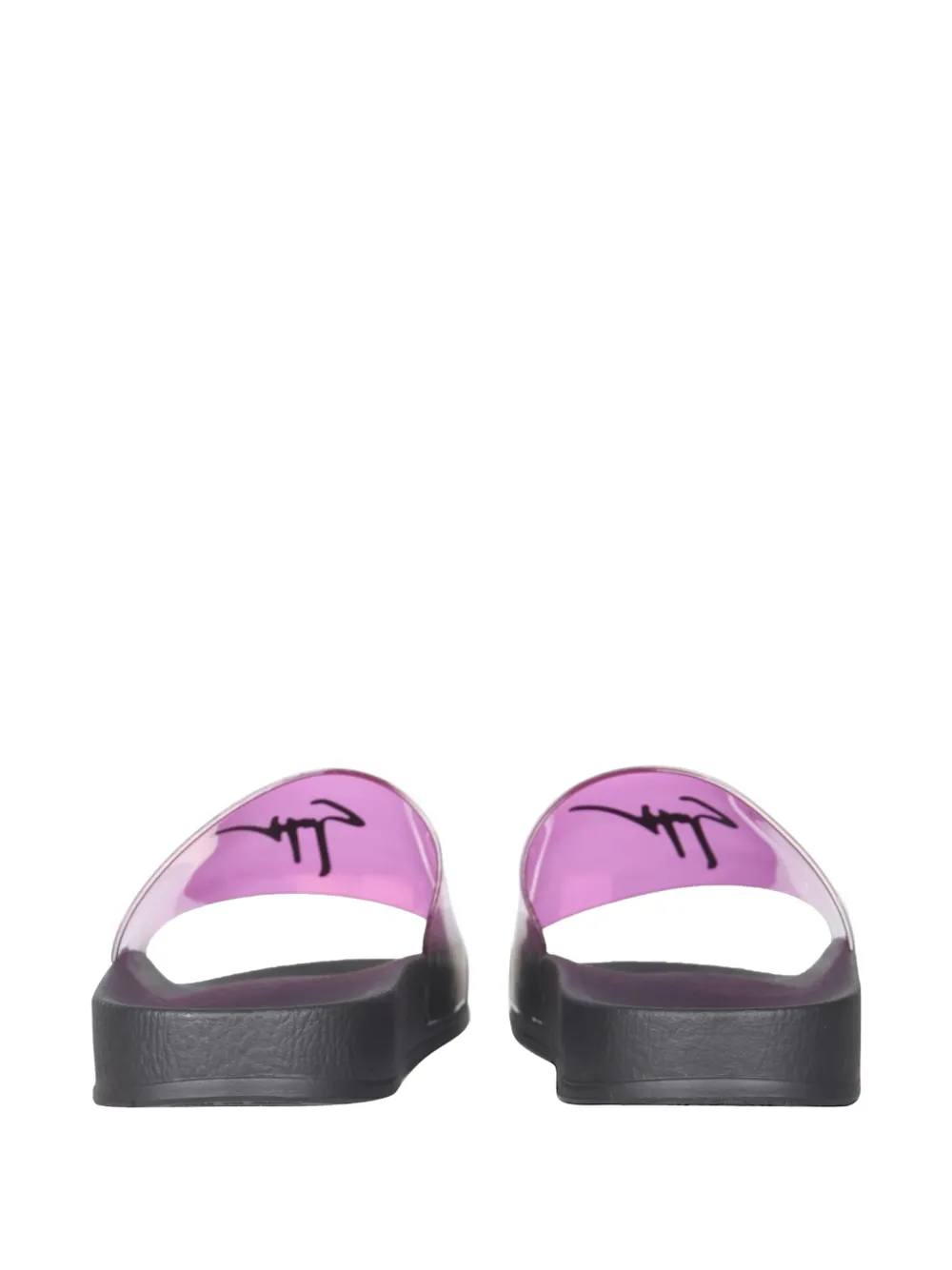 Giuseppe Zanotti logo-detail slides Roze
